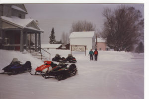 Sledding buddies